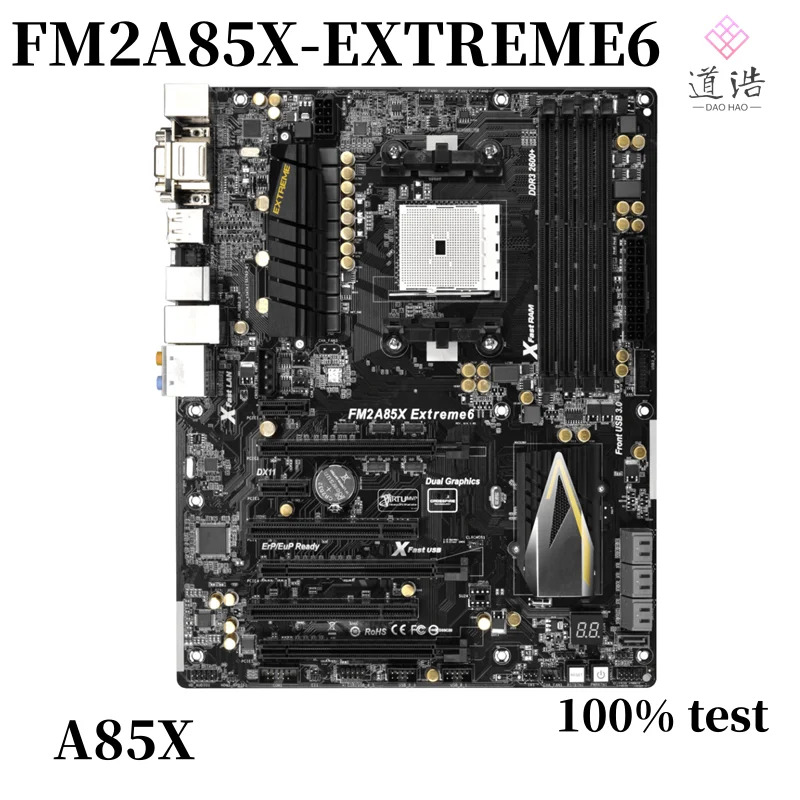 ASRock호환 FM2A85X-EXTREME6 A85X 마더보드 64GB 소켓 FM2 DDR3 HDMI PCI-E2.0 리퍼 완료
