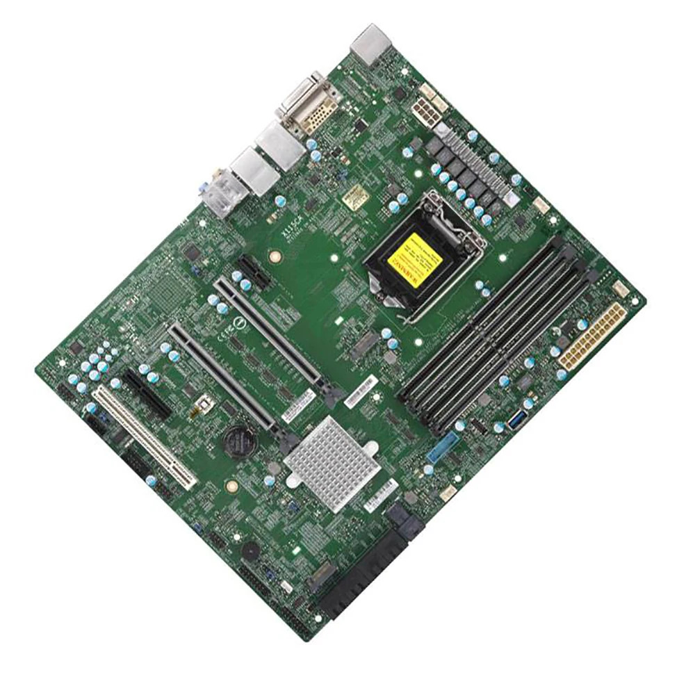 Supermicro 워크스테이션 마더보드 LGA-1151 DDR4 8/대 코어 i3/i5/i7/i9 E-2100/E-2200 시리즈 PCI-E 3.0 X11SCA용