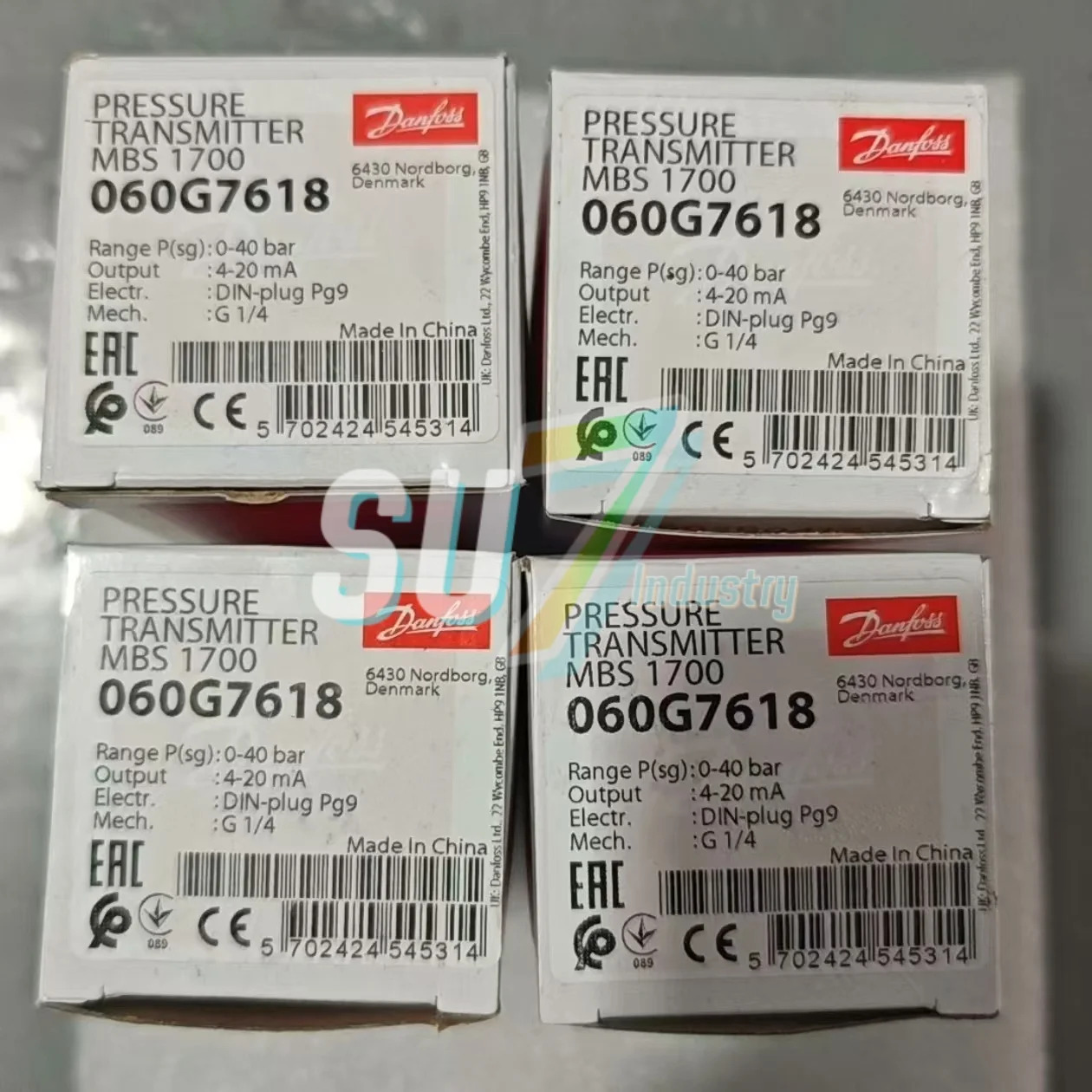 압력 트랜스미터 원본 060G6102 060G6103 060G7618