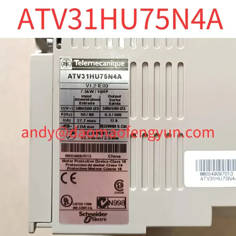 리퍼 OK ATV31HU75N4A 주파수 변환기 7.5KW