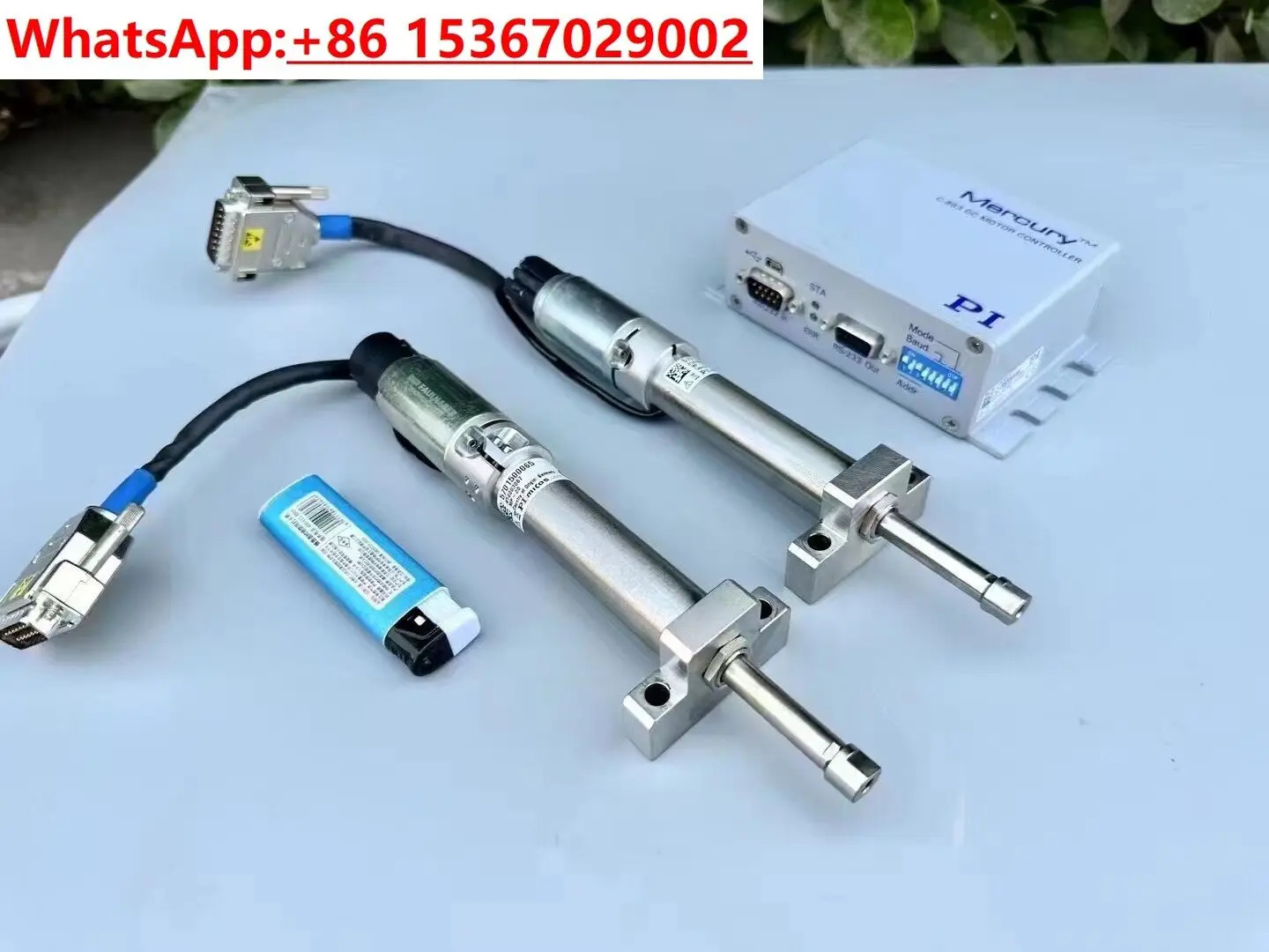 MP-20 C-863 고정밀 선형 액추에이터 0.1m 해상도 30mm 스트로크