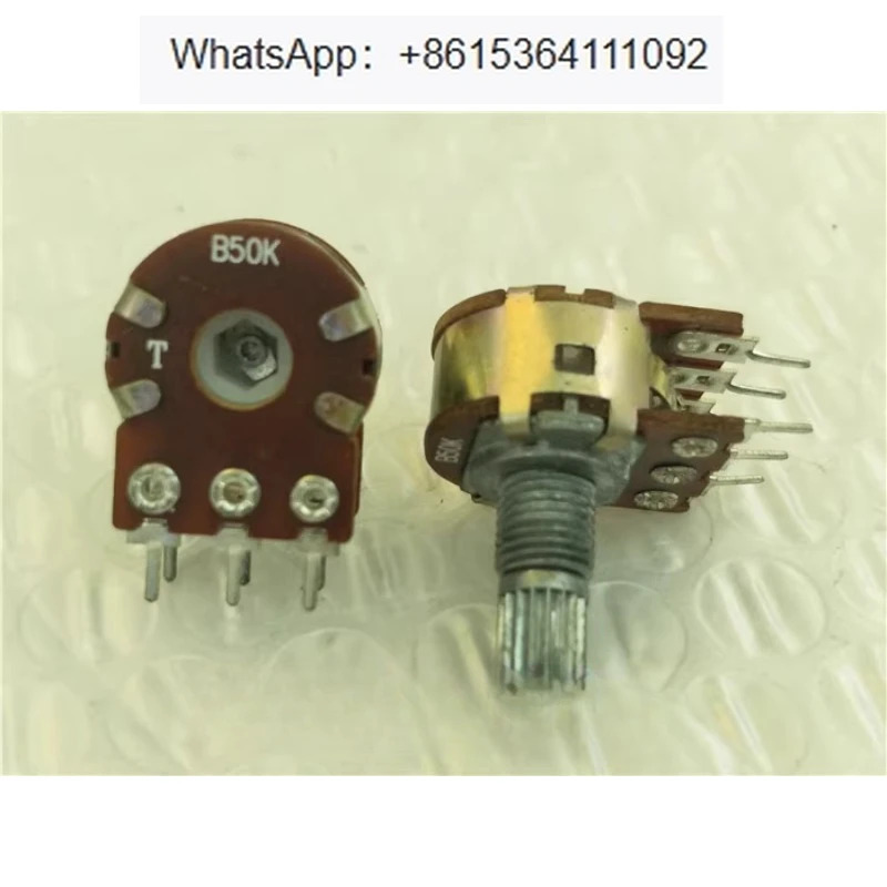 148 이전위차계 B503 B50K 생크 길이 15MM 꽃 10개