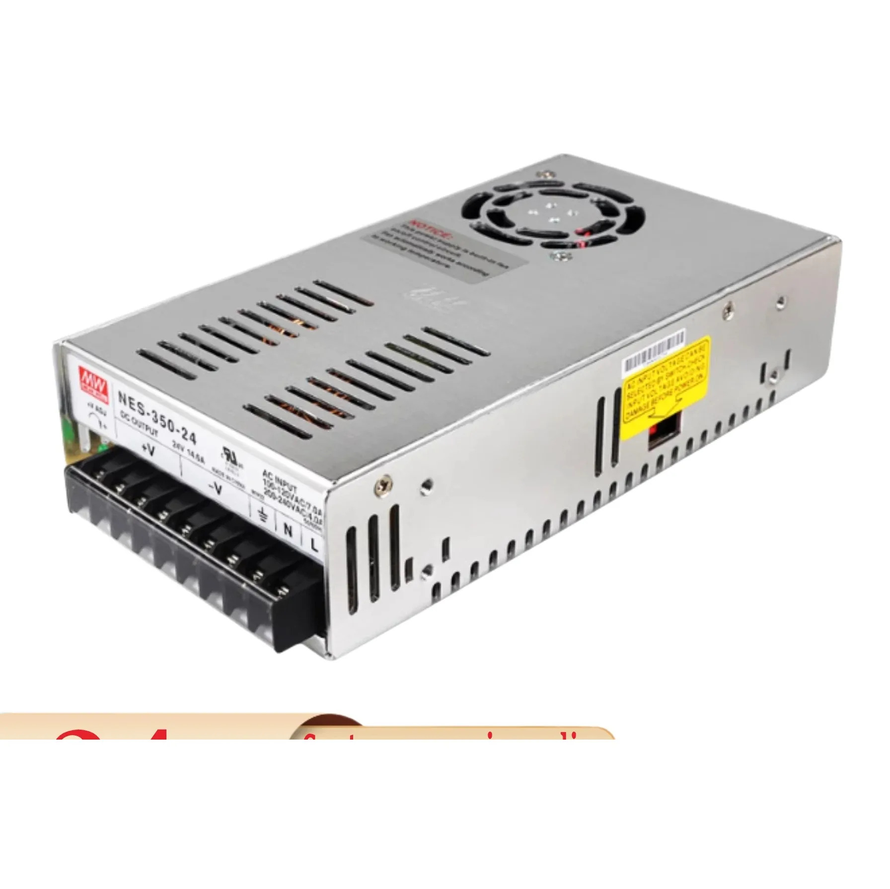 오리지널 Mingwei NES-350-24 NES-350-12 스위치 전원공급장치