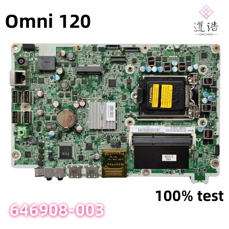 646908 -003 hp호환 OMNI 120 AIO 마더보드 DA0WJ5MB6F0 LGA 1155 DDR3 H61 메인보드 완전 작동 리퍼