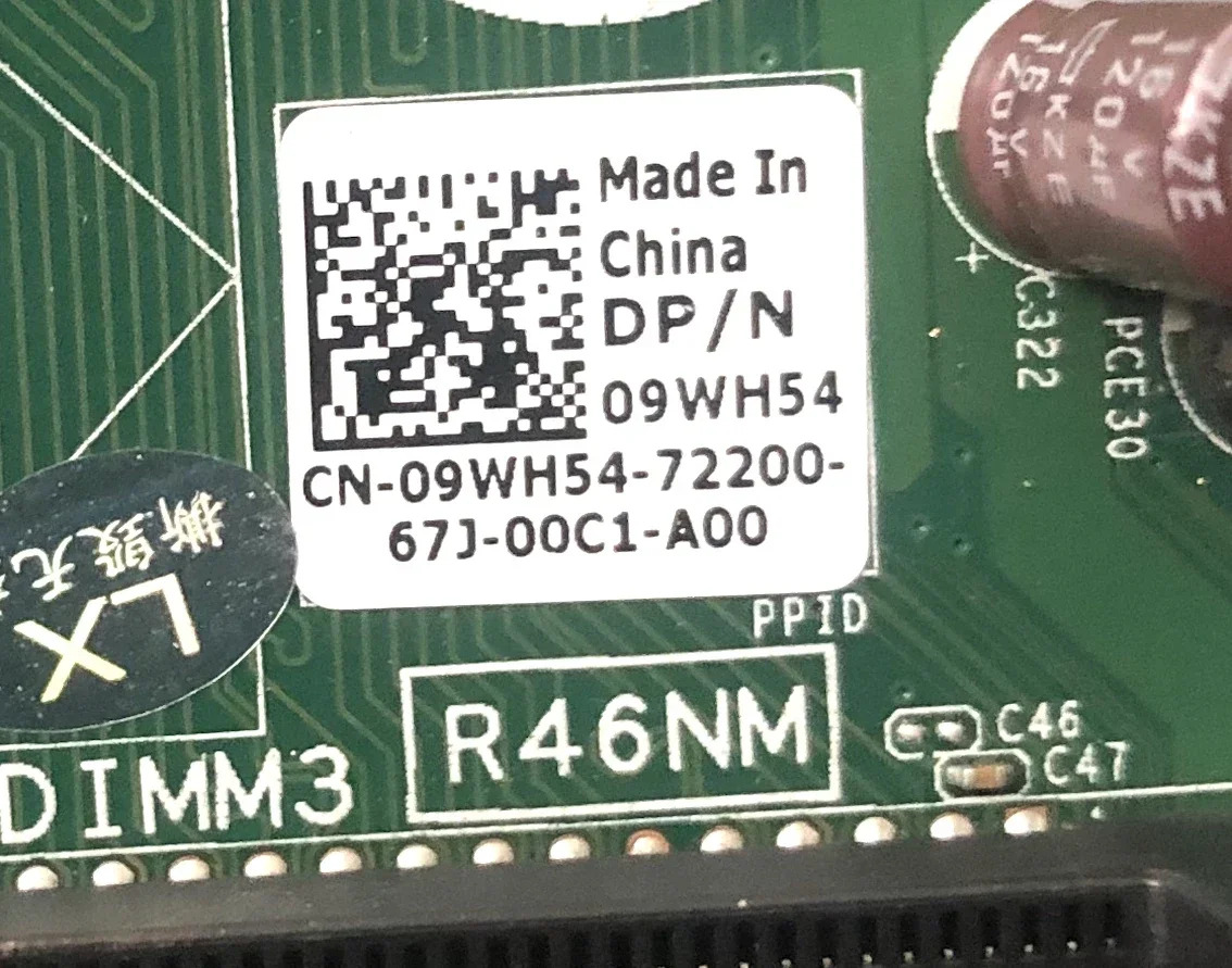 DELL T3620 3620 T30 마더보드 CN-09WH54 09WH54 MWYPT 0MWYPT 메인보드 완전 작동 리퍼