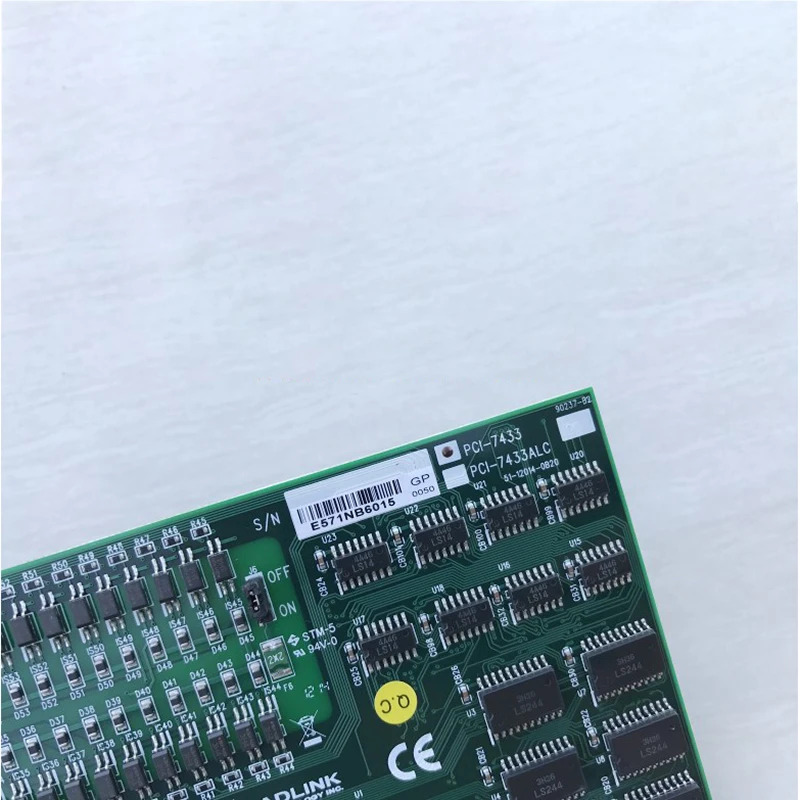 ADLINK PCI-7433스위치 값 수집 카드