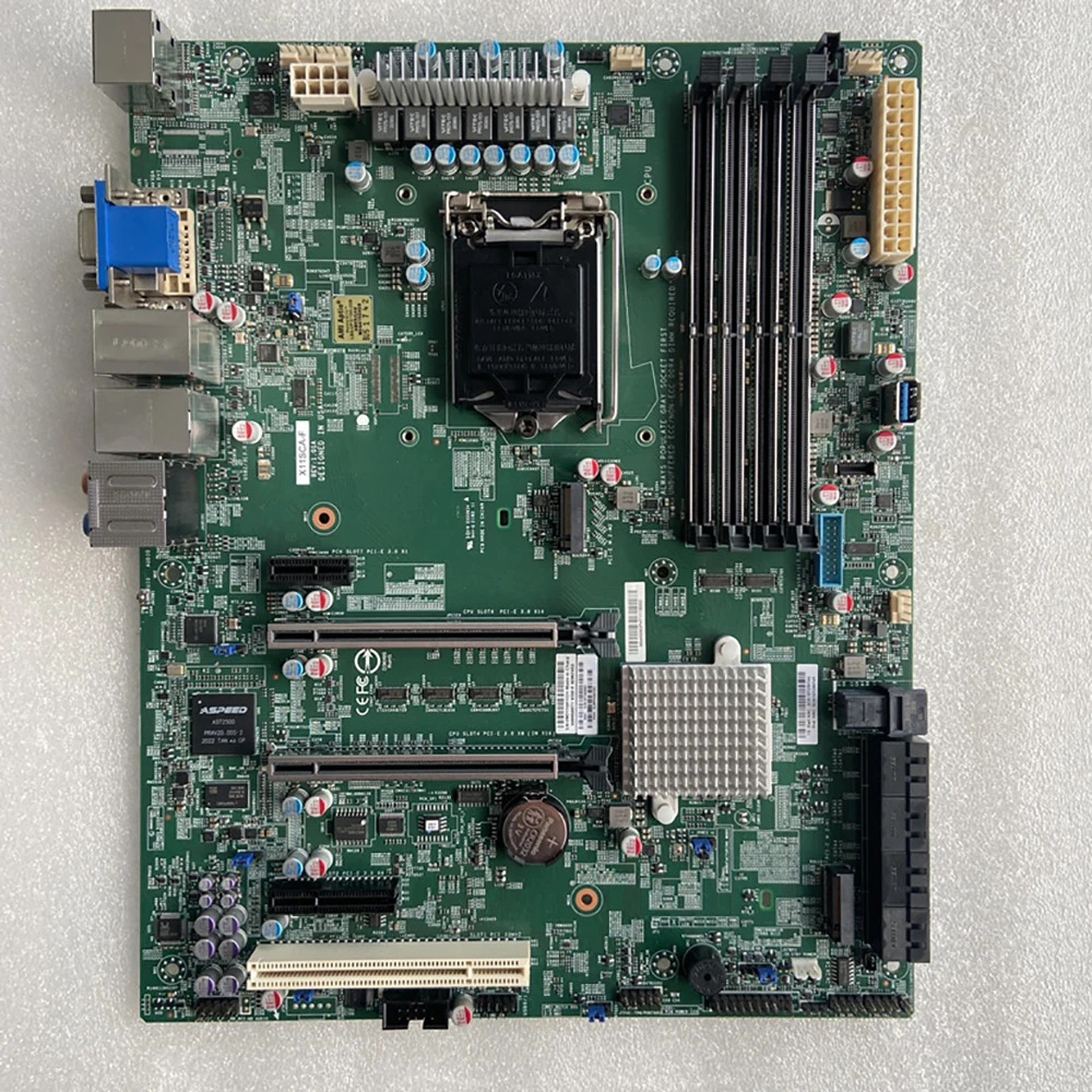 Supermicro 워크스테이션 마더보드 대/대 i3/i5/i7/i9 E-2100/E-2200 시리즈 DDR4 PCI-E 3.0 LGA-1151 X11SCA-F