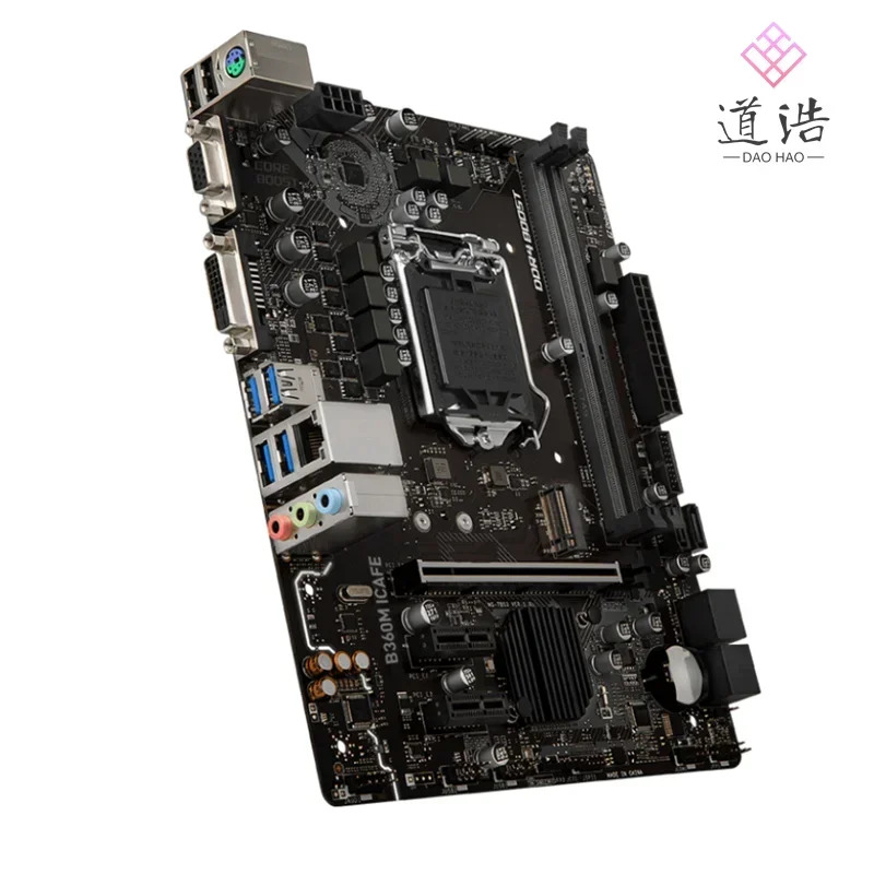B360M ICAFE 마더보드 32GB M.2 LGA 1151 DDR4 Micro B360 메인보드 리퍼 완료 작동