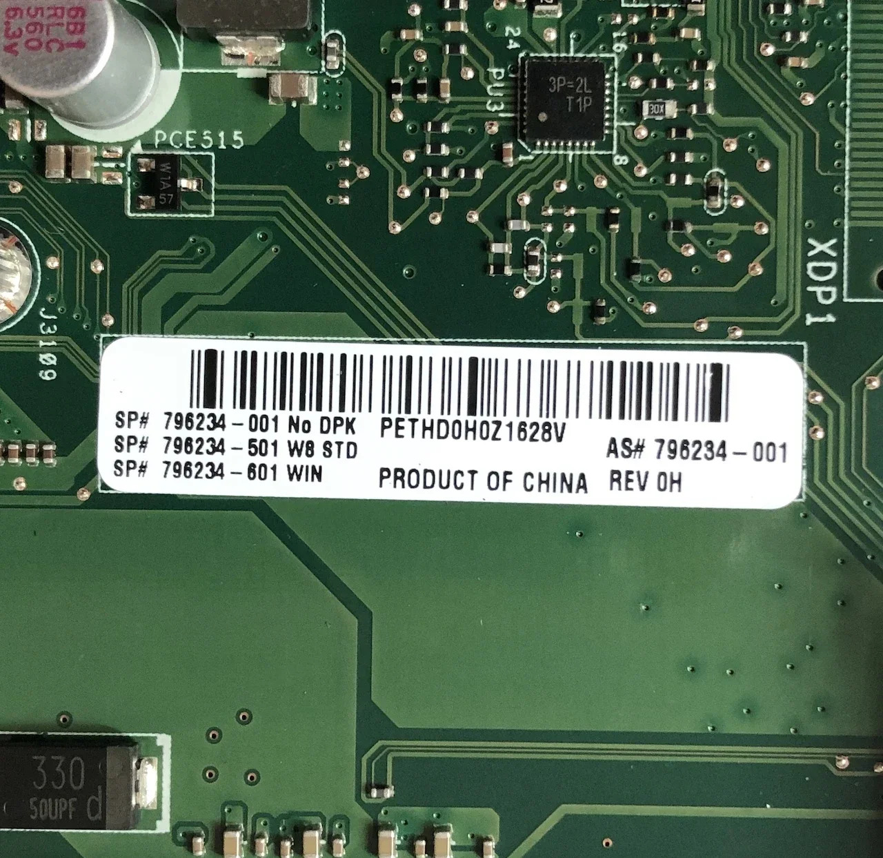 796234 -501 hp호환 23-r TPC-P047-23 IPBSW-VD 마더보드796234 -001 메인보드 완전 작동 리퍼