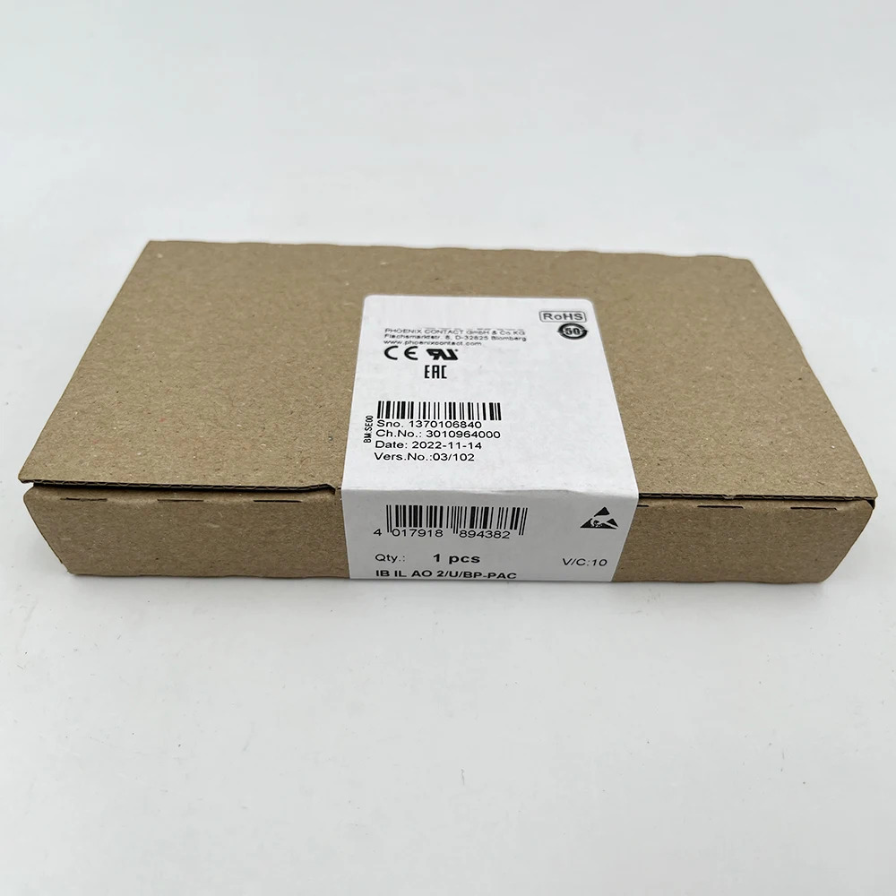 Phoenix 아날로그 모듈IB IL AO 2/U/BP-PAC 인라모듈 2861467