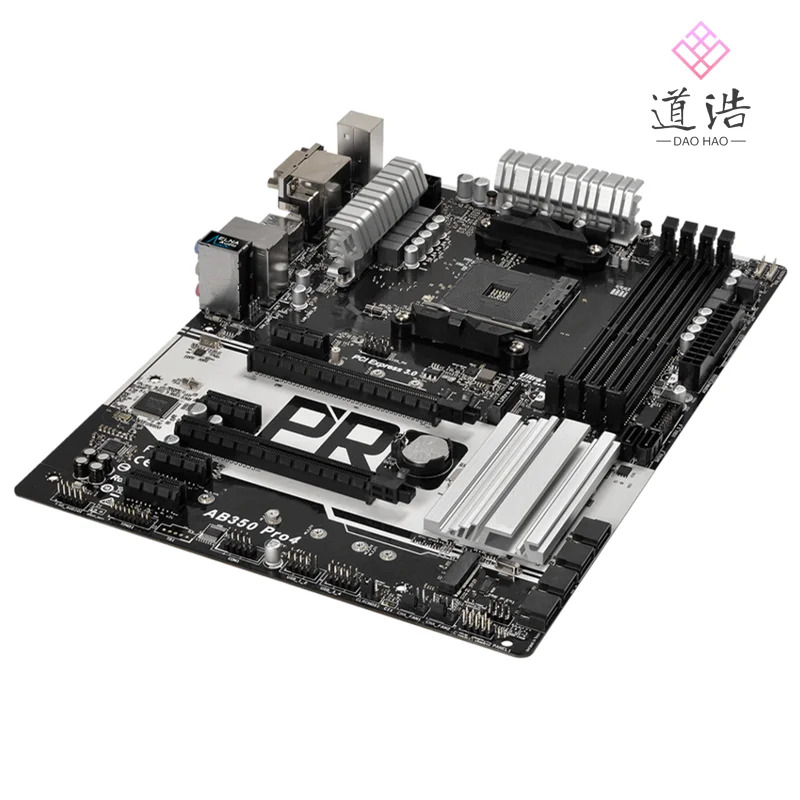 ASRock호환 AB350 Pro4 마더보드 M.2 HDMI PCI-E3.0 소켓 AM4 DDR4 B350 메인보드 리퍼 완료 64GB