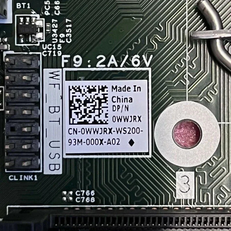 Dell Optiplex 5050 MT 마더보드CN-0WWJRX 16509-1 0WWJRX WWJRX DDR4 메인보드 완전 작동 리퍼