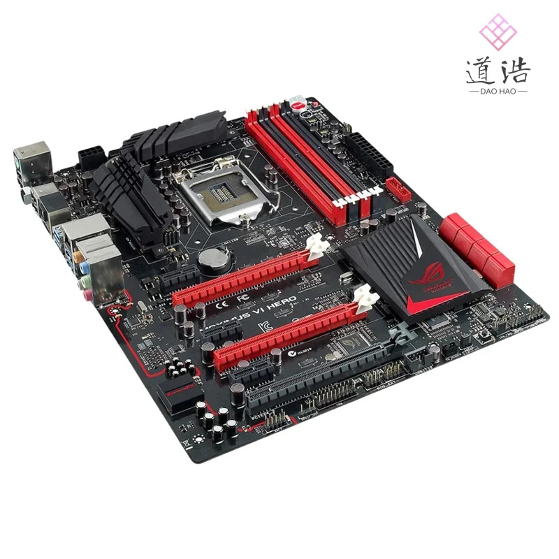 ROG MAXIMUS VI HERO 마더보드 32GB HDMI PCI-E3.0 LGA 1150 DDR3 Z87 메인보드 완전 작동 리퍼