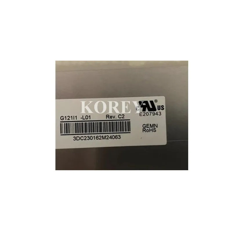 12.1인치 디스플레이 패널 HMI G121I1-L01 Rev. C2 C3 C4 C5 새 원본