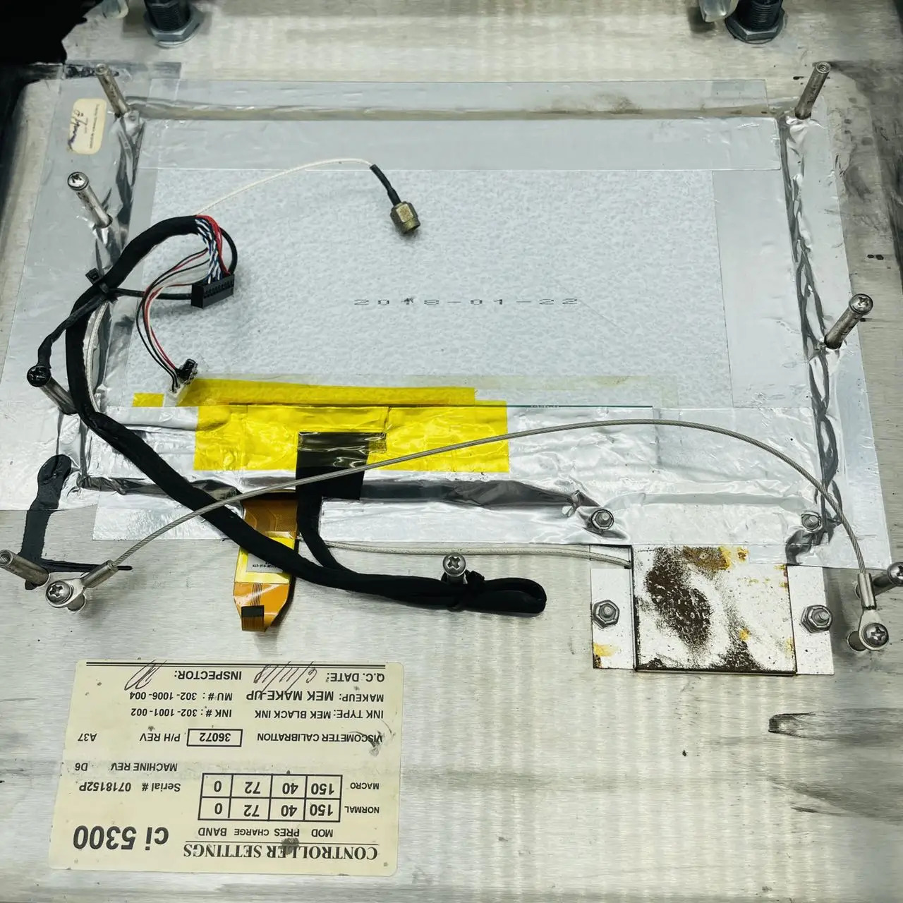 CI5000 Citronix 프린터LCD 디스플레이