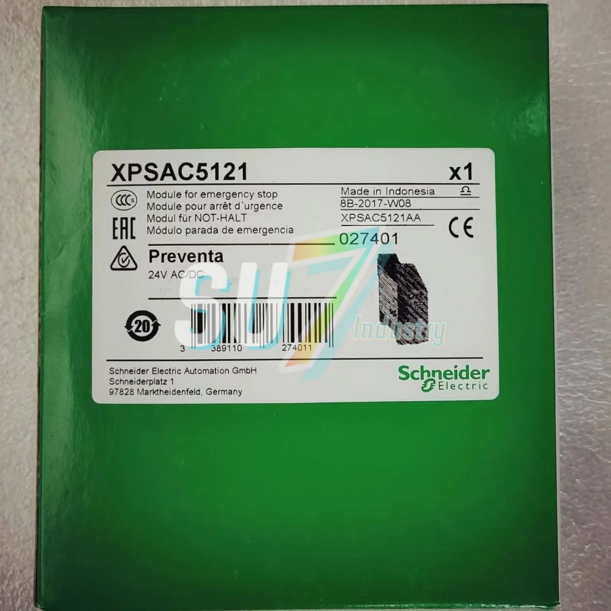 XMLB070D2S11 XPSAC5121 안전 릴레이 새