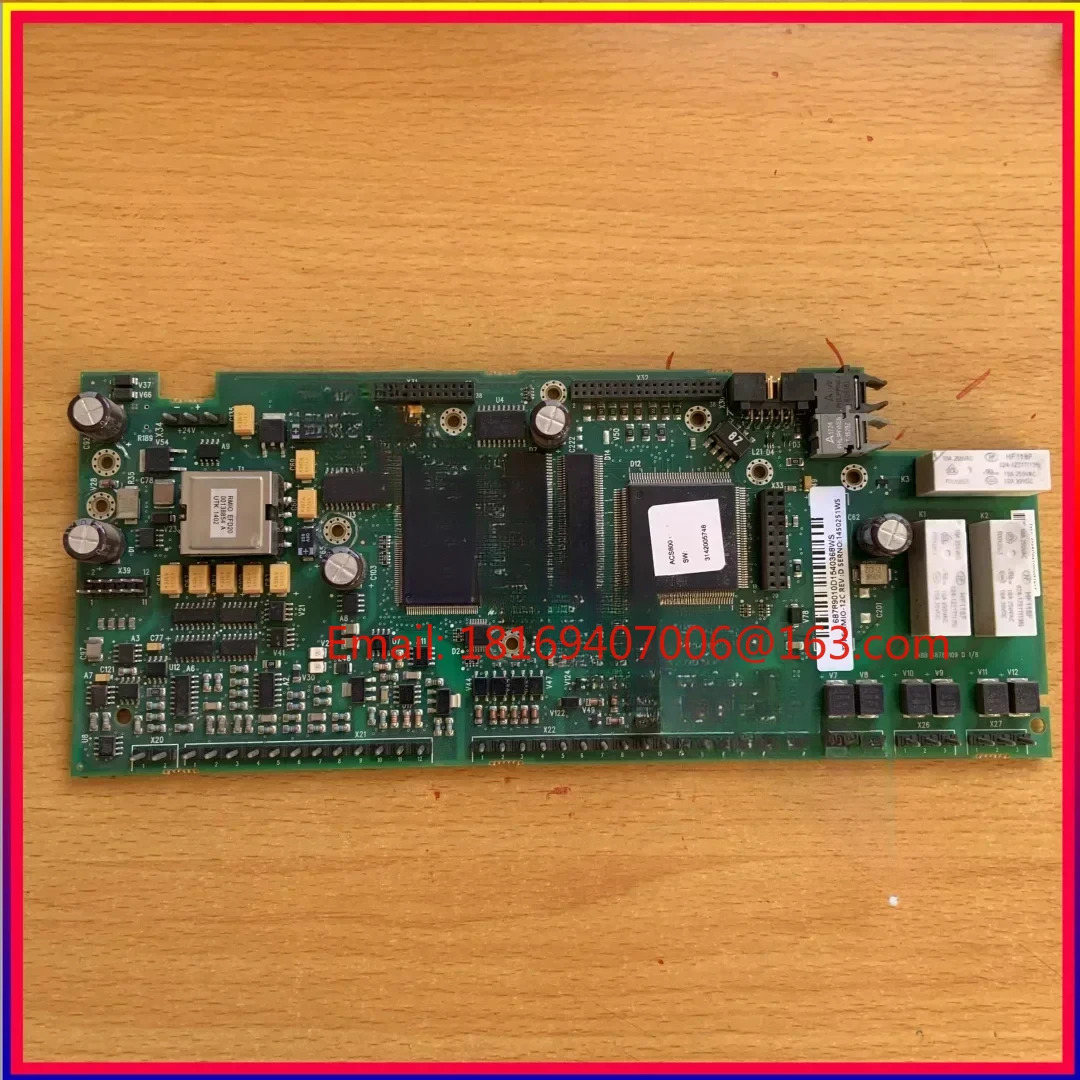 RMIO-12C-02C는 ABB 인버터 ACS800-160/220/250/315KW주요 CPU 제어 IO 보드