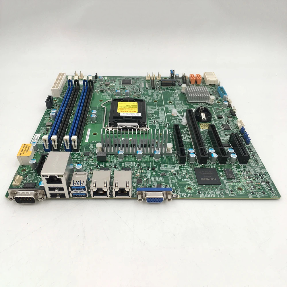 Supermicro 서버 마더보드 X12STL-FC252 LGA-1200 PCIE 4.0 M- 128GB DDR4-3200MHz 6XSATA 3