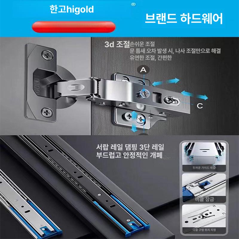 LED 거울 화장대 서랍 수납장 선반 조명 북유럽 스타일 원룸 침실 인테리어 이미지 7