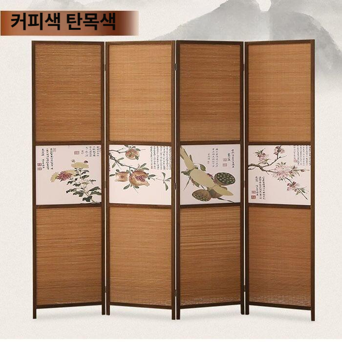 한옥 파티션 인테리어 가벽 접이식 한지문 카페 공간분리 가림막 일식집 찻집 실내 - 상세 이미지 2