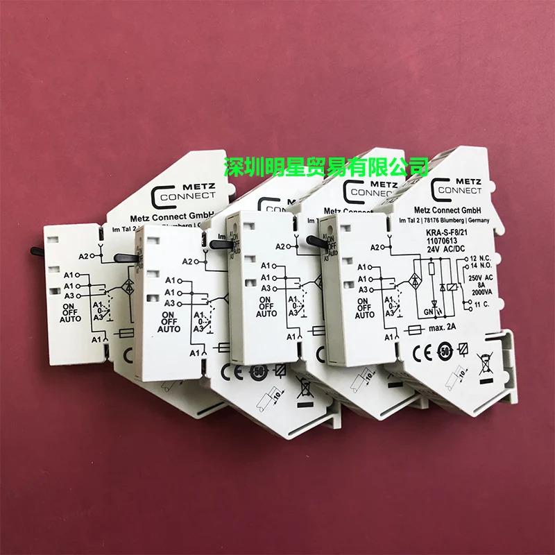 METZCONNECT 독일 타임 릴레이 KRA-S-F8/21