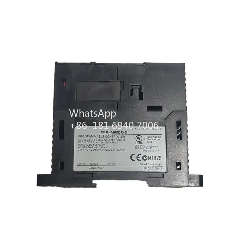 CP1L 시리즈 PLC 모듈 프로그래밍 컨트롤러 CP1L-M60DR-D CP1L-M40DT1-D