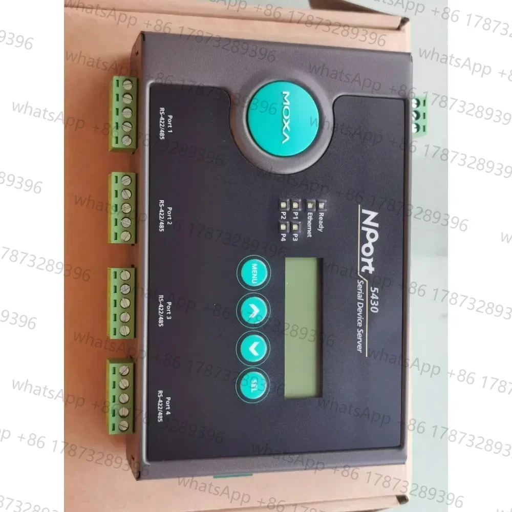 MOXA NPORT5430 4포트 422 485 직렬 서버 오리지널 5년Nport 5410