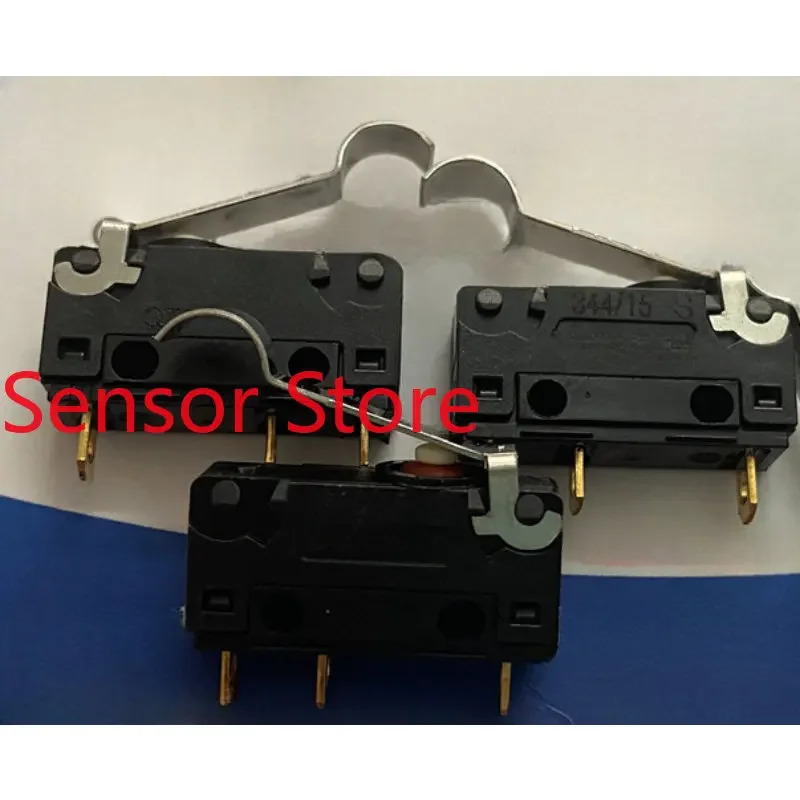 마이크로 액션 3핀 방수 버튼 5A 곡선 핸들 10PCS V4NCS 군등급 스위치
