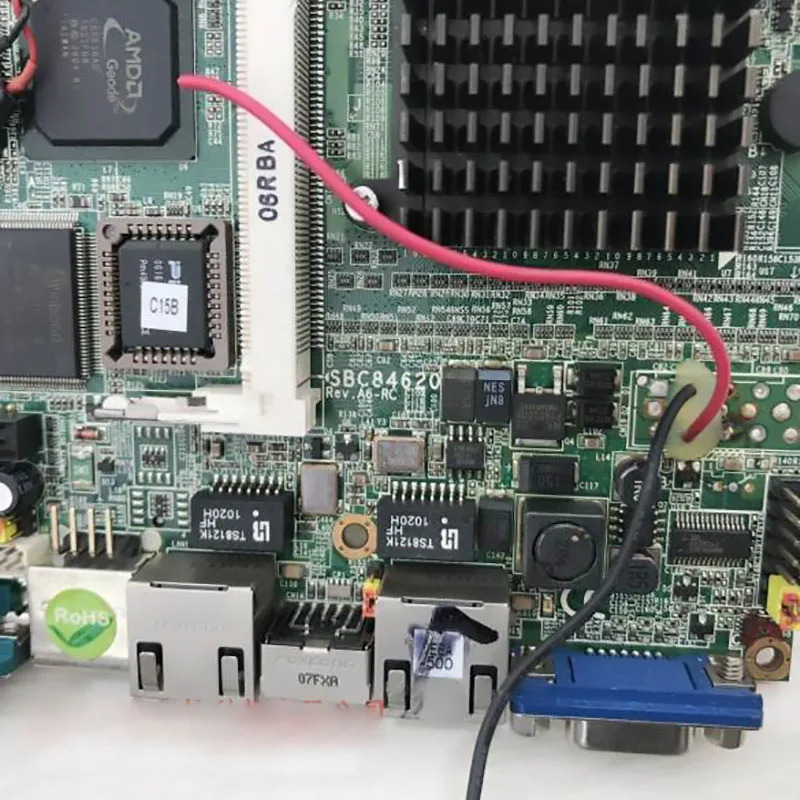 Axiomtek 임베디드 산업마더보드 듀얼 LAN SBC84620 REV.A6-RC 3.5 인치