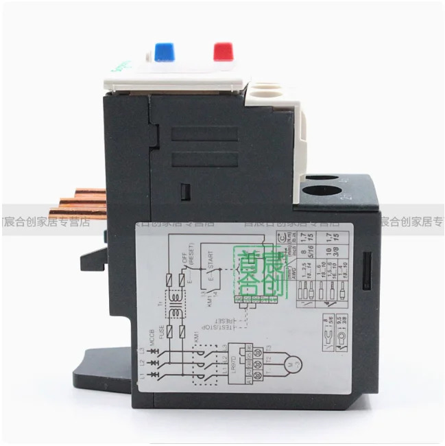SCHNEIDER AC 접촉기 LC1D386M7C 코일 전압 220V 전류 38A 접점 1 열림 닫힘