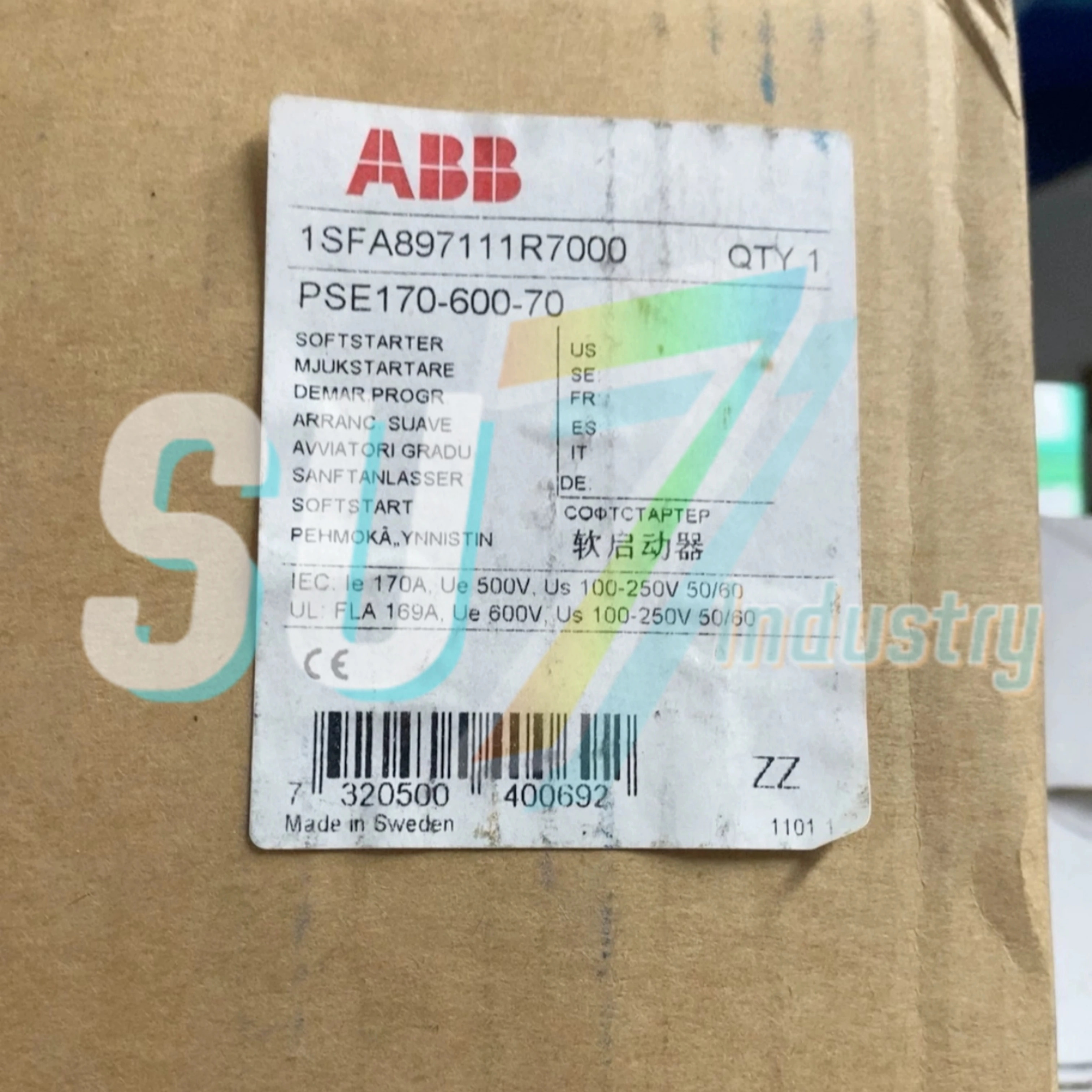 소프트 스타터 새 보유 PSE142-600-70 75kw PSE170-600-70 90kw