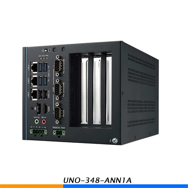 어드밴텍고성능 컴팩트 임베디드 엣지 팬리스 산업컴퓨터UNO-348-ANN1A ANN3A