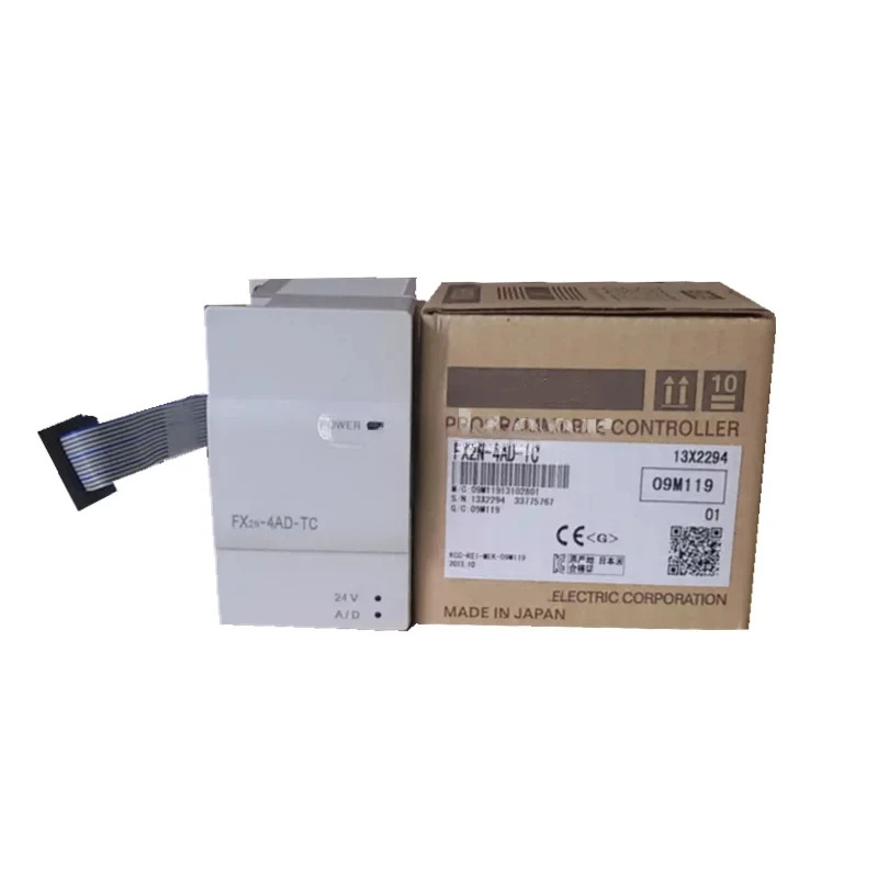 FX2N 시리즈 PLC 모듈 프로그래밍 컨트롤러 FX2N-4AD-PT FX2N-4AD-TC 신