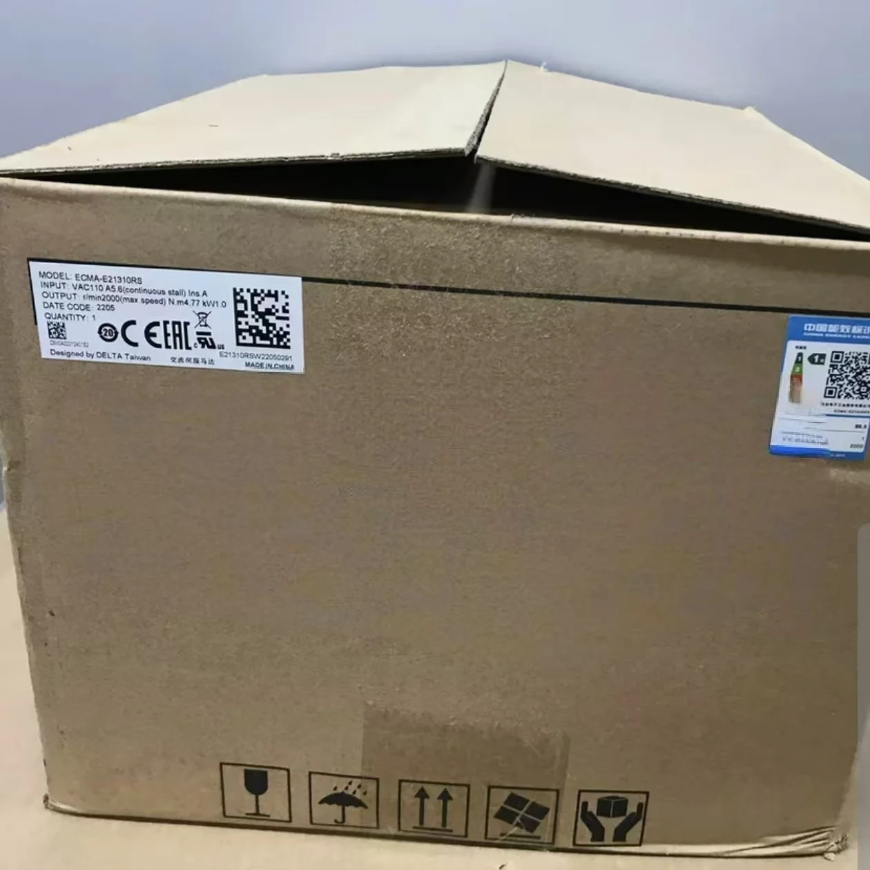 서보모터 ECMA-E21310RS ECMA-E21310SS 원본