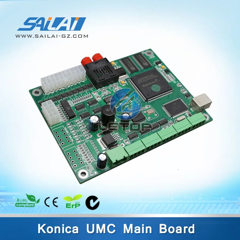프린터 녹색 Konica Umc 메보드 512I 세트 Jhf 프린터마더보드/마더보드/마더보드Umc 보드 Ver.1.4d