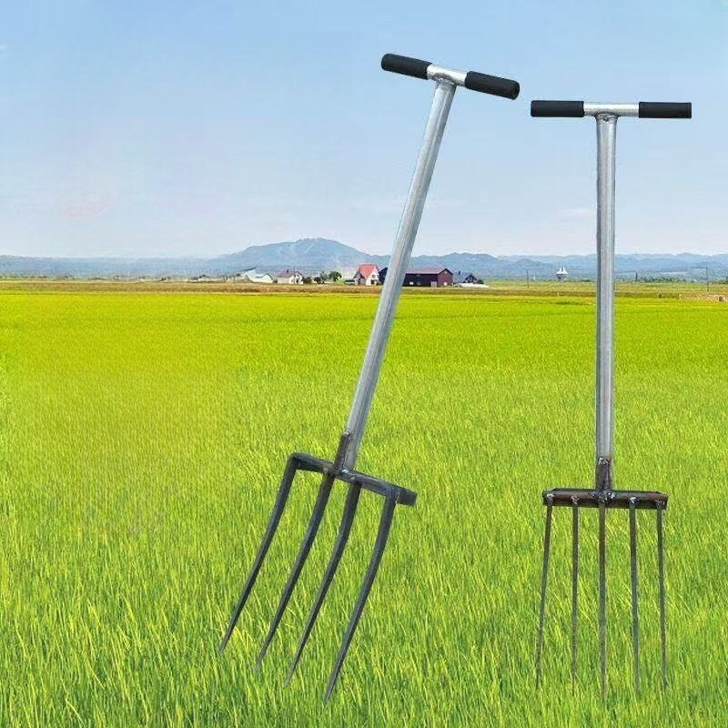 로타리 모종삽 농기구 밭갈이 곡괭이 호미 삼지창 농사 단조 개간 파기 원예 로터리삽 - 상세 이미지 3