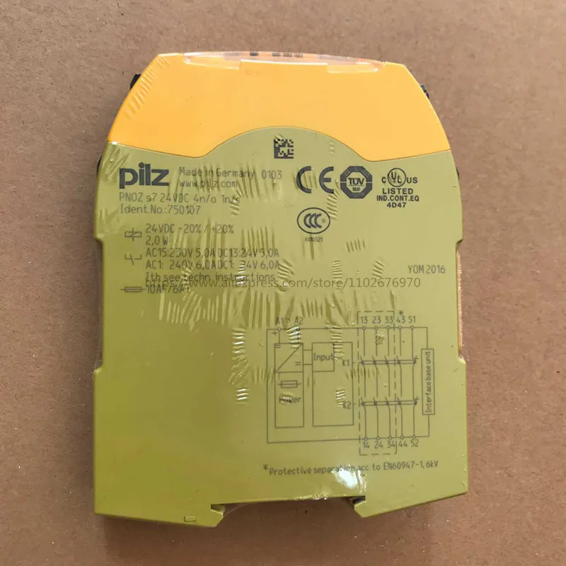 안전 릴레이 S3 2n/o 750102 751102 750103 751103 750104 751104 750105 751105 750107 751107