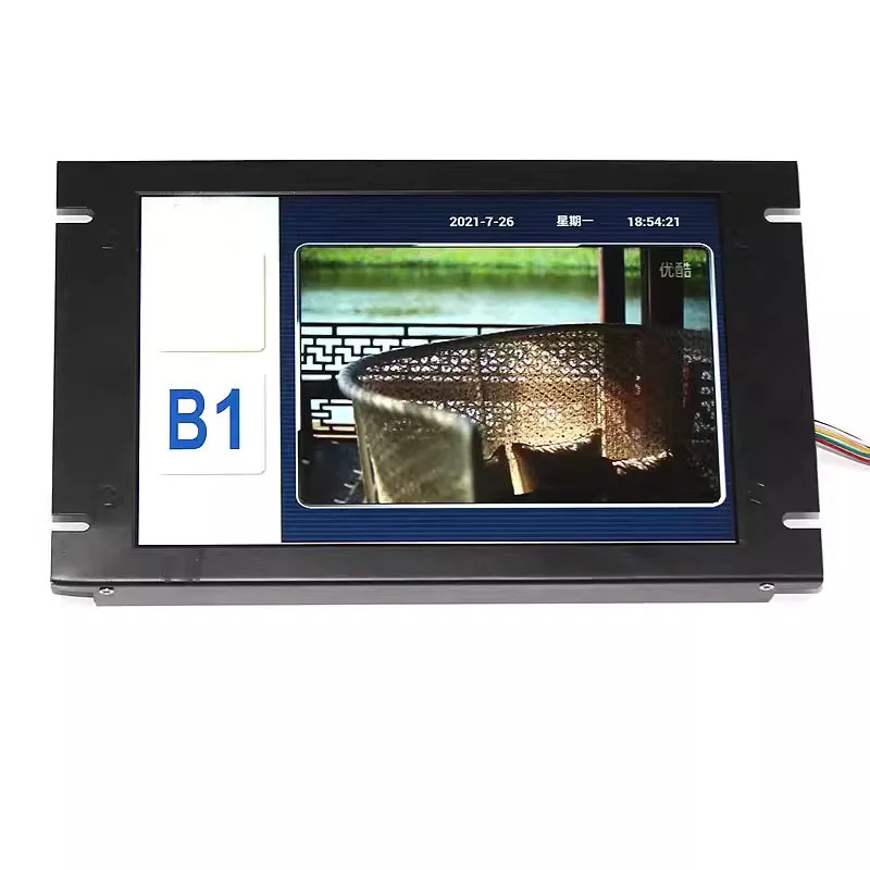 엘리베이터 자동차 EHCL-104E LR 플매트 카펫 러그비디오 카메라 그림 멀티 미디어 디스플레이 10.4 인치