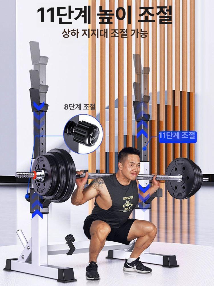 홈트레이닝 덤벨 거치대 아령 랙 브래킷 수납 스탠드 미끄럼방지 패드 가정용 운동기구 받침대 - 상세 이미지 4