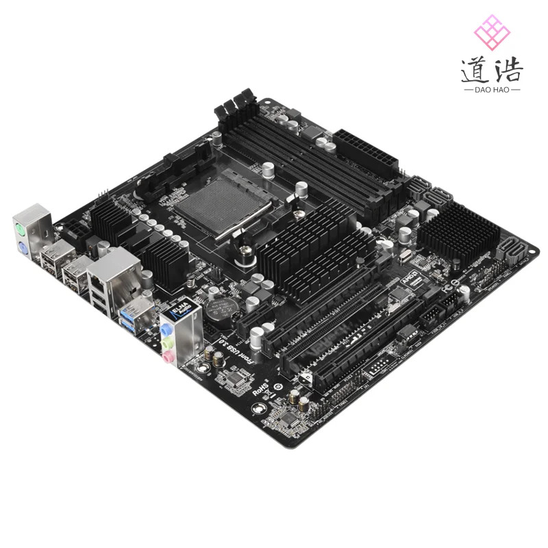 ASRock호환 970 M Pro3 마더보드 64GB 소켓 AM3 /AM3 DDR3 마이크로 메인보드 리퍼 완료
