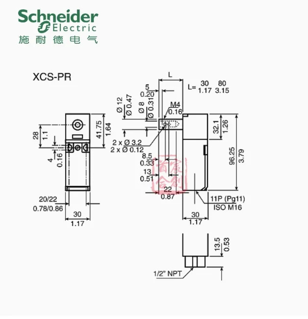 SCHNEIDER XCS 안전 도어 스위치 XCSPR561 XCSPR552 XCSPR551 XCSPR562 XCSPL582 XCSPR852