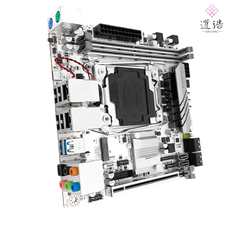 JGINYUE X99I 서버메인보드 128GB M.2 LGA 2011-3 DDR4 Mini-ITX X99 메인보드 리퍼 완료