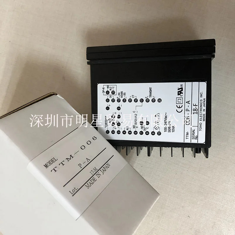 일본 도호 TTM-006-P-A TTM-006-R-A 온도조절기