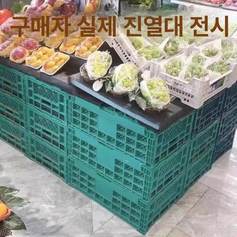 쇼핑카트 접이식 박스카트 특대형 바퀴달린 핸드카트 가정용 트롤리 이동식 - 상세 이미지 5