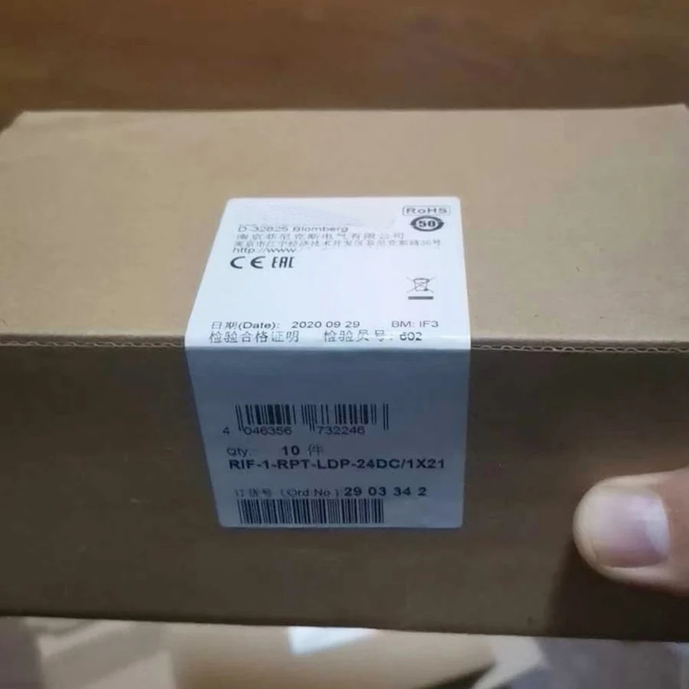 10 PCS 2903342 PhoenixRIF-1-RPT-LDP-24DC/1X21 릴레이 모듈