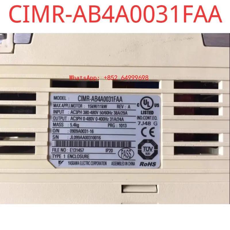 리퍼 OK CIMR-AB4A0031FAA 인버터 전력 11-15kW AB4A0031FAA