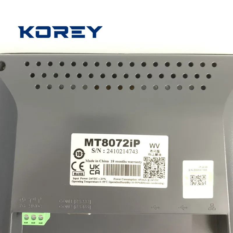 터치 스크린 HMI TK8071iP MT8071iP MT8072iP