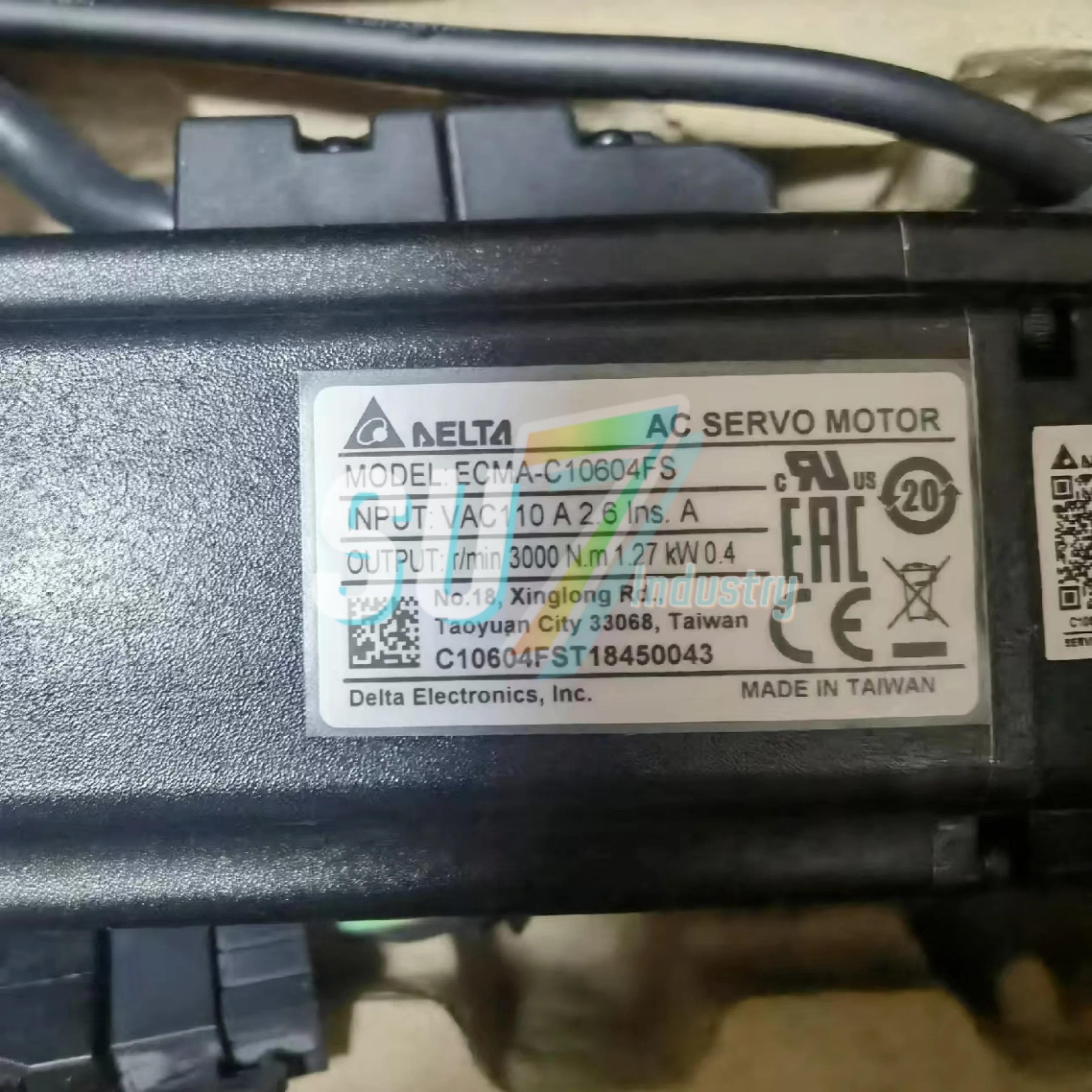 새 서보모터 ECMA-C10604FS ECMA-C10604RS