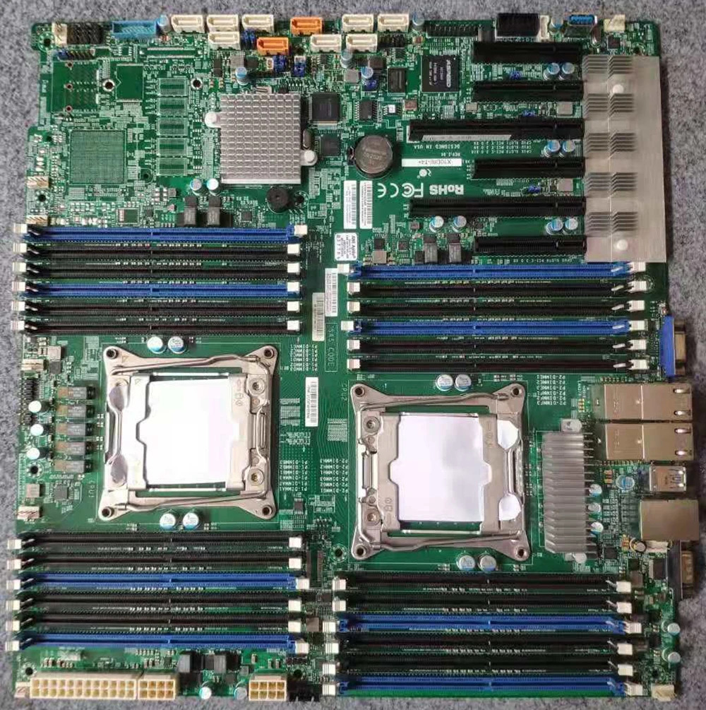 Supermicro 서버 마더보드 E5-2600 v4/v3 군 쿼드 LANX540 10GBase-T LGA2011 DDR4 X10DRi-T4 포함