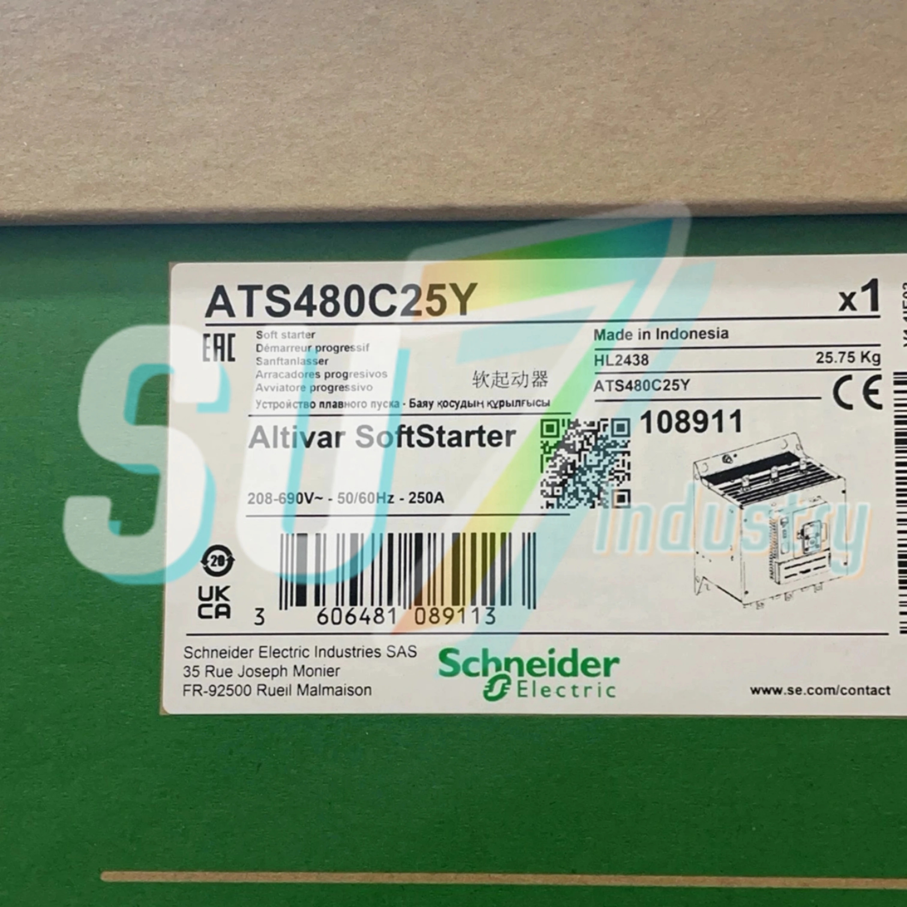 소프트 스타터 새 ATS480C21Y ATS480C25Y ATS480C32Y